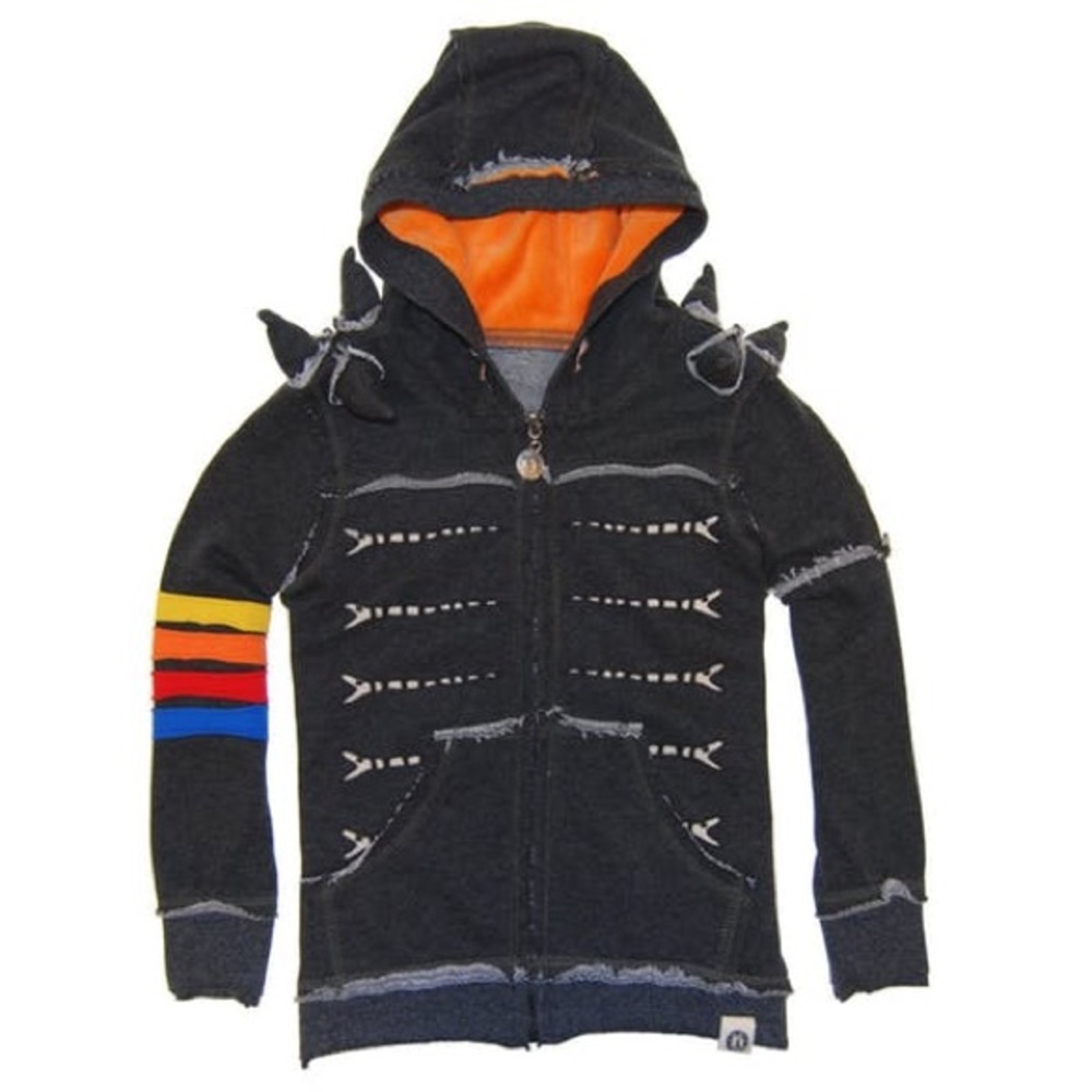 Mini Shatsu Sergeant Snake Spike Hoody - BNWT